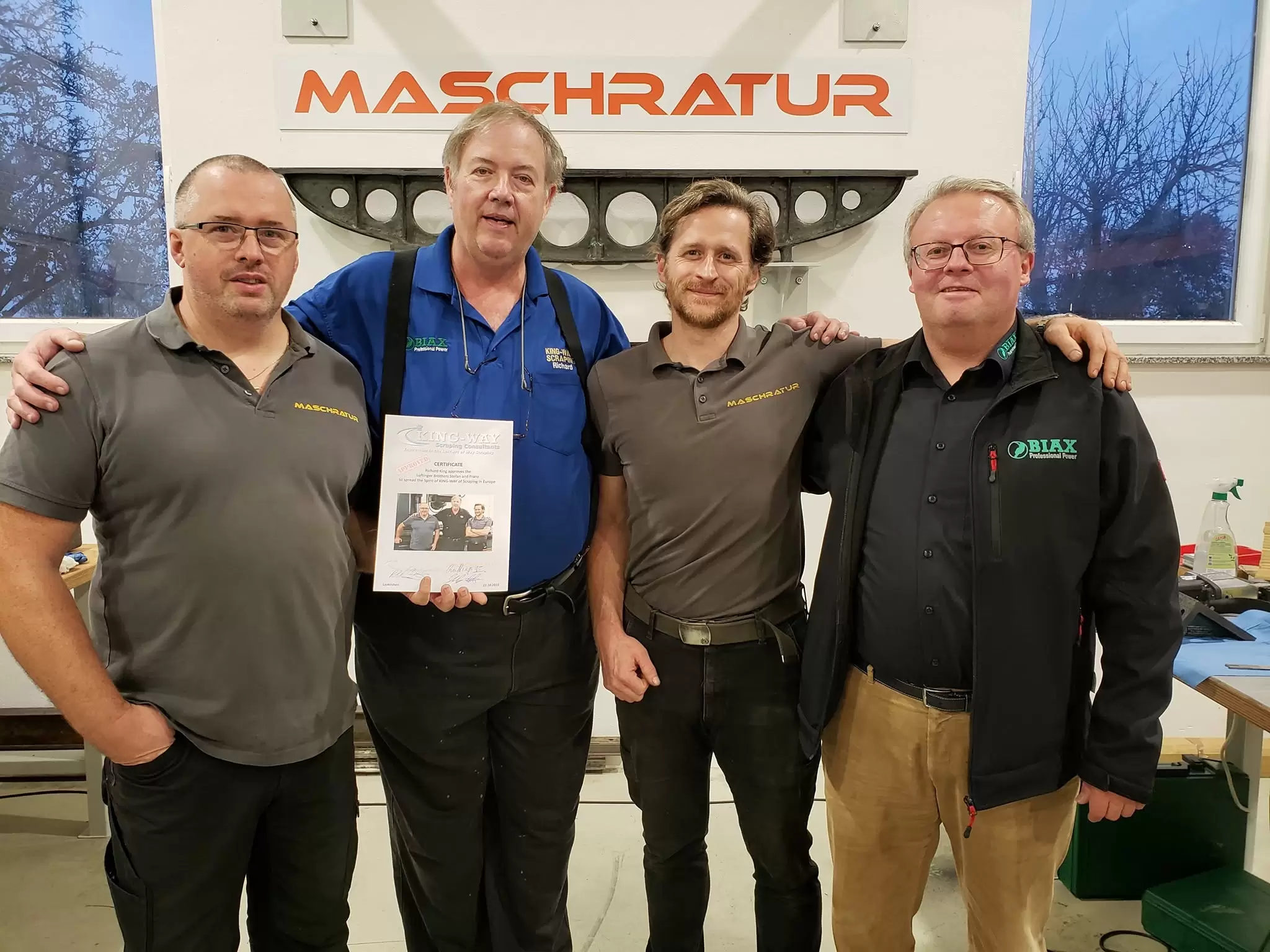 Machine Principles About Kingway | Precision Machine Handscraping
